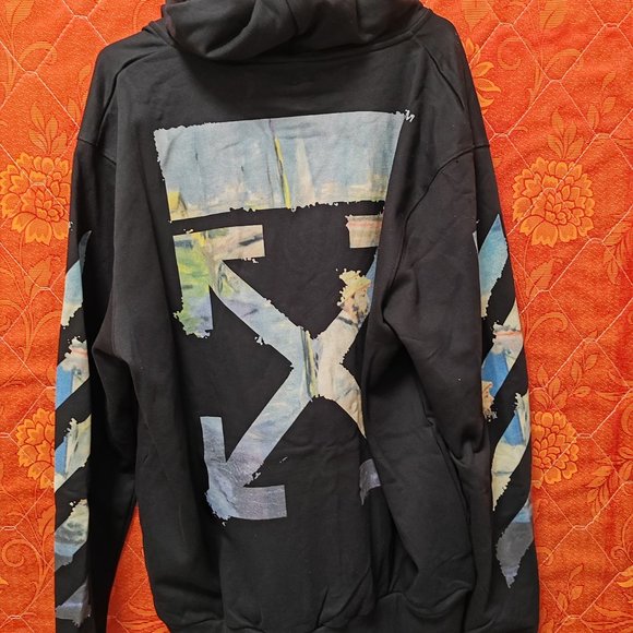🚁Off-White Classic Arrow Retro Fashion Hooded Sweatshirt
